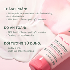 Kem Dưỡng Da Tay Và Móng Nuxe Very Rose Hand And Nail Cream 50ml