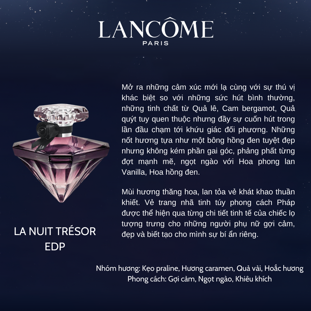 Set Nước Hoa Nữ Lancome EDP Mini 5 Món
