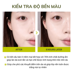 Phấn Nước Kiềm Dầu Unleashia Satin Wear Healthy-Green Cushion SPF30 PA+++ 15g