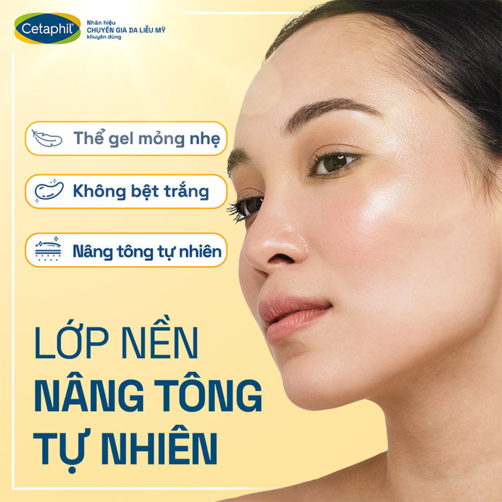 Gel Chống Nắng Cho Da Nhạy Cảm Cetaphil Sun SPF50+ Light Gel 50ml