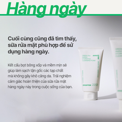 Sữa Rửa Mặt Dưỡng Ẩm Chiết Xuất Trà Xanh innisfree Green Tea Amino Hydrating Cleansing Foam 150g