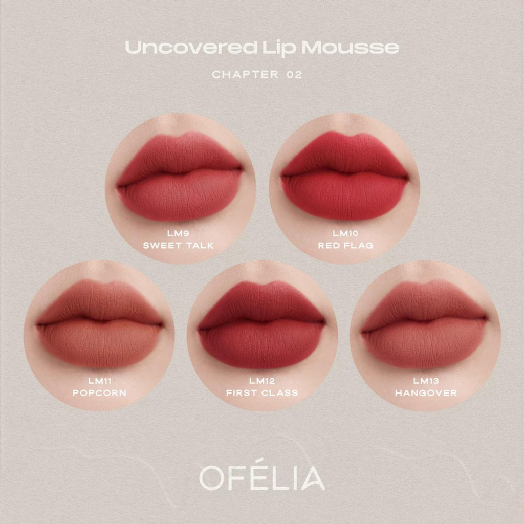 Son Kem Lì Ofelia Uncovered Lip Mousse Ver2 4.3g