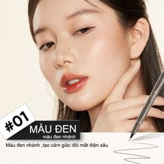 Bút Kẻ Mắt Nước Judydoll Slim Liquid Eyeliner 0.4g