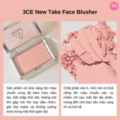 Phấn Má Hồng 3CE New Take Face Blusher 4.5g