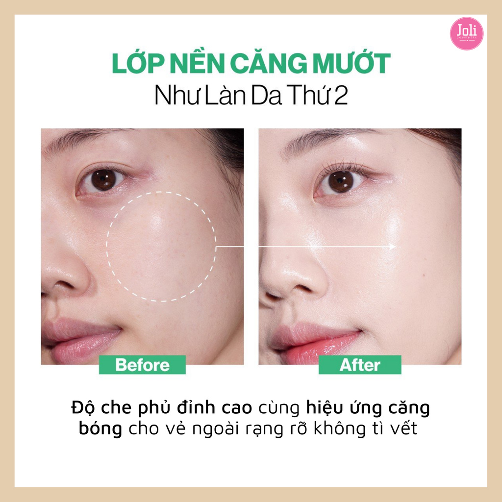 Phấn Nước Gilaa Vegan Super Glow Cushion SPF50+ PA++++ 15g