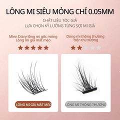 Lông Mi Giả Mắt Cáo Mlen Diary