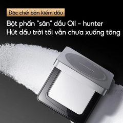 Phấn Phủ Dạng Nén Kiềm Dầu Carslan Black Magnet Soft Mist Powder 8g