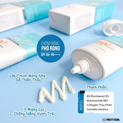 Kem Chống Nắng Phục Hồi Dưỡng Trắng Prettyskin Hydra B5 Sun Cream SPF 50+/PA+++ 70ml