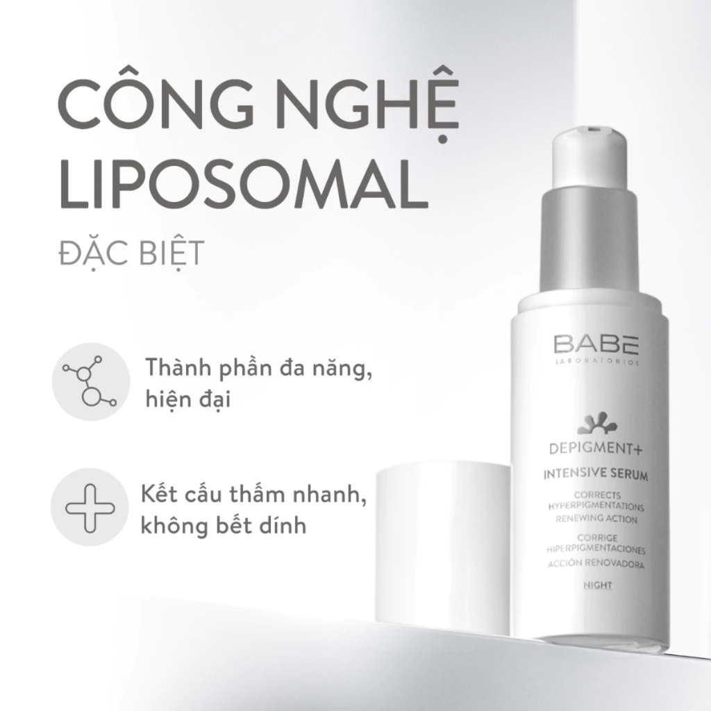 Tinh Chất Dưỡng Sáng Giảm Thâm Nám Laboratorios Babe Depigment+ Intensive Serum 30ml