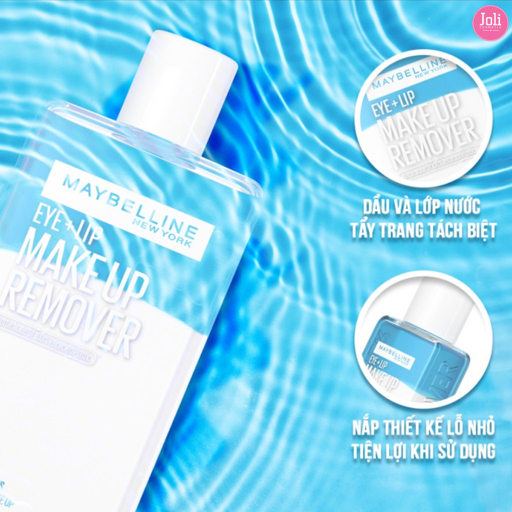 Nước Tẩy Trang Mắt Môi Maybelline Lip & Eye Make Up Remover 150ml