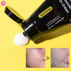 Kem Dưỡng Kiềm Dầu Se Khít Lỗ Chân Lông Tia'm Pore Minimizing 21 Cream 60ml