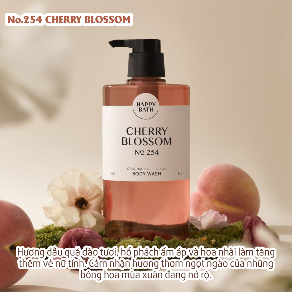 Sữa Tắm Happy Bath Original Collection Body Wash 910g