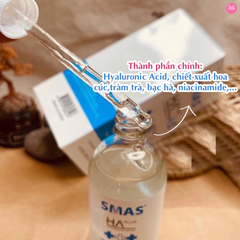 Tinh Chất Cấp Ẩm Căng Bóng Sáng Da SMAS Hyaluronic Acid Premium Ampoule 100ml