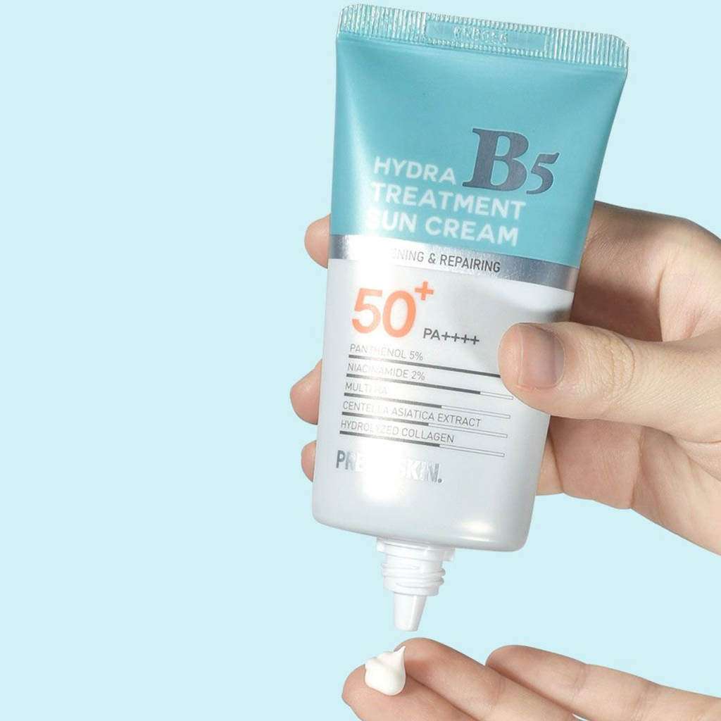 Kem Chống Nắng Phục Hồi Da Prettyskin Hydra B5 Exosome Treatment Sun Cream SPF50+ PA++++ 50ml