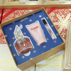 Set Nước Hoa Nữ Jean Paul Gaultier Scandal EDP (EDP 80ml + EDP 10ml + Lotion 75ml)