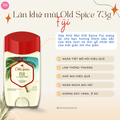Sáp Khử Mùi Old Spice Anti-Perspirant & Deodorant 73g