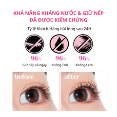 Mascara Uốn Cong Lông Mi Etude Curl Fix Mascara 8g