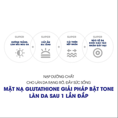 Mặt Nạ Làm Sáng Da Sur.Medic+ Super Glutathione 100 Bright Mask 30g