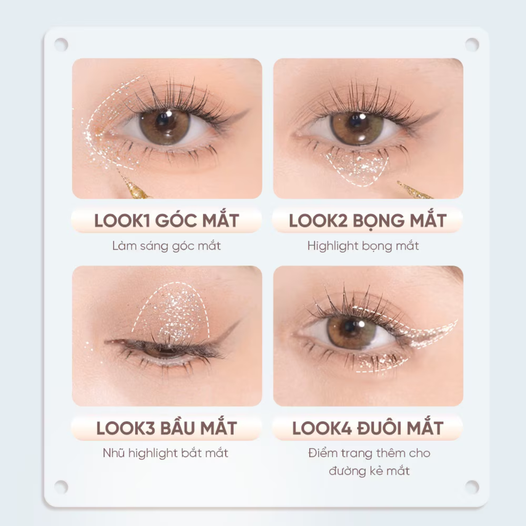 Nhũ Mắt Dạng Lỏng Judydoll Liquid Eyeshadow 1.8g