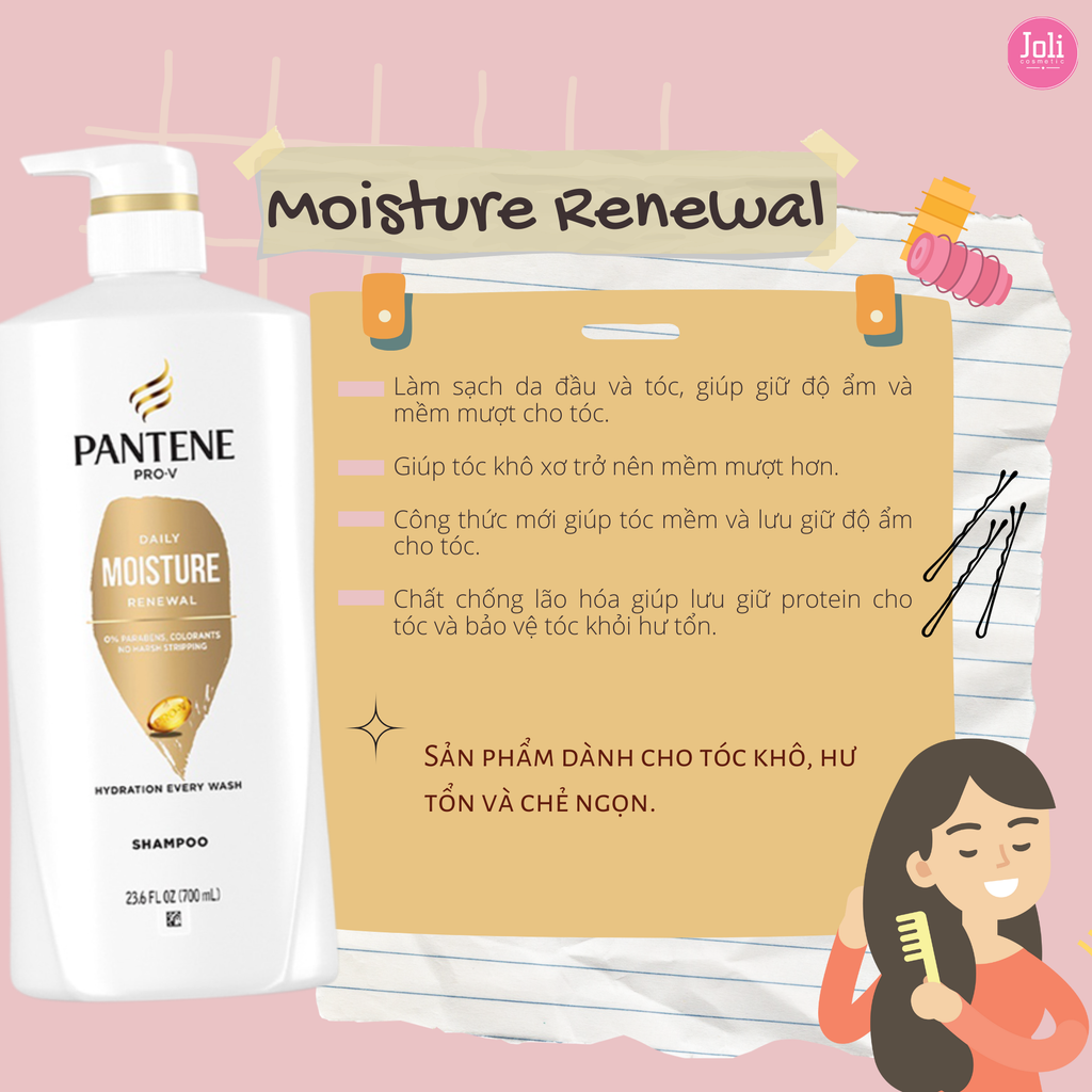 Dầu Gội Pantene Pro-V Shampoo 700ml