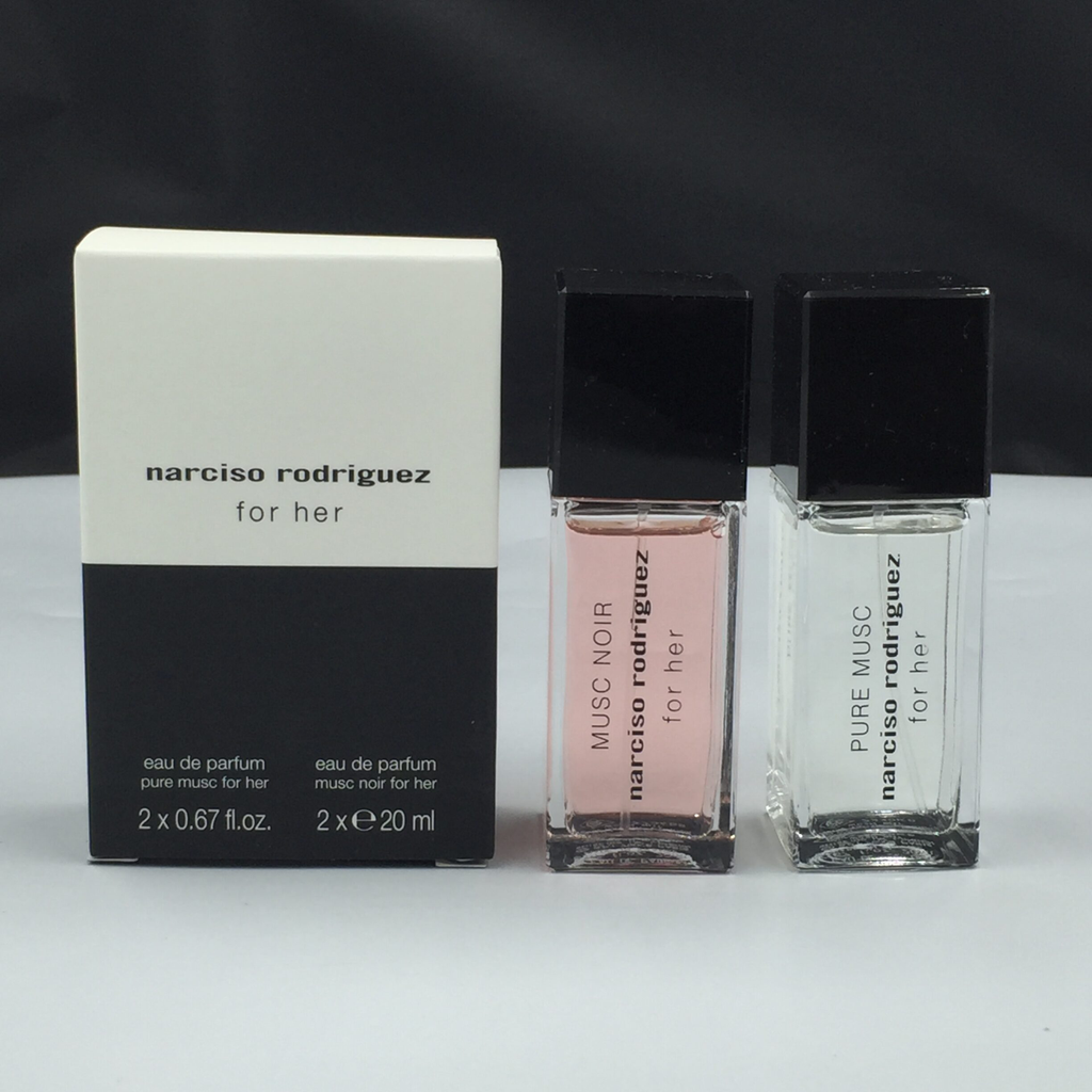 Set Nước Hoa Nữ Narciso Rodriguez For Her Pure Musc - Musc Noir (2x20ML)