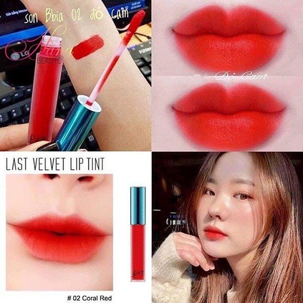 Son Tint Dạng Kem Bbia Last Velvet Lip Tint Version 1