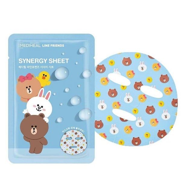 Mặt Nạ Dưỡng Da Mediheal Line Friends Mask EX