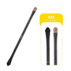 Cọ Phấn Mắt 2 Đầu Cán Dài Vacosi E2E Shader Dual Brush