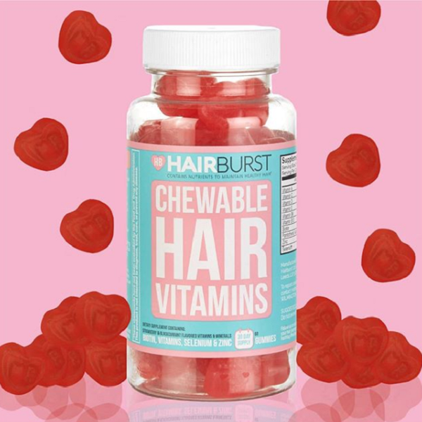 Kẹo Dẻo Vitamin Kích Thích Mọc Tóc Hairburst 60 Viên Chewable Hair Vitamins