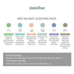 Mặt Nạ Ngủ Innisfree Green Tea Capsule Recipe Pack 10ml