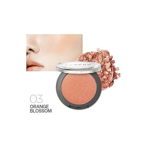 Phấn Má Hồng Klavuu Urban Pearlsation Natural Powder Blusher