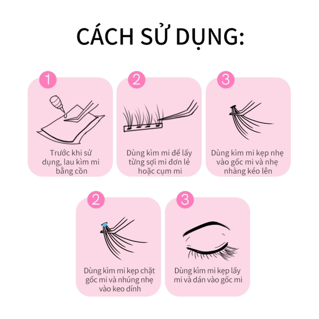 Nhíp Nối Mi Mlen Diary