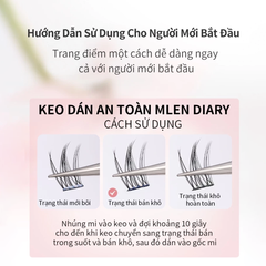 Lông Mi Giả Tách Sợi Hướng Dương Mlen Diary