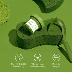 Mặt Nạ Đất Sét Thải Độc Da beplain Mung Bean Pore Clay Mask 120ml