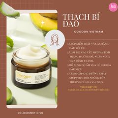 Kem Dưỡng Cấp Ẩm Và Ngăn Ngừa Mụn Dạng Thạch Bí Đao Cocoon Winter Melon Gel Cream