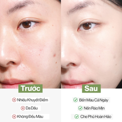 Phấn Nước Kiềm Dầu Glamrr Q Vegan Super Cover Cushion SPF50+/PA+++ 15g