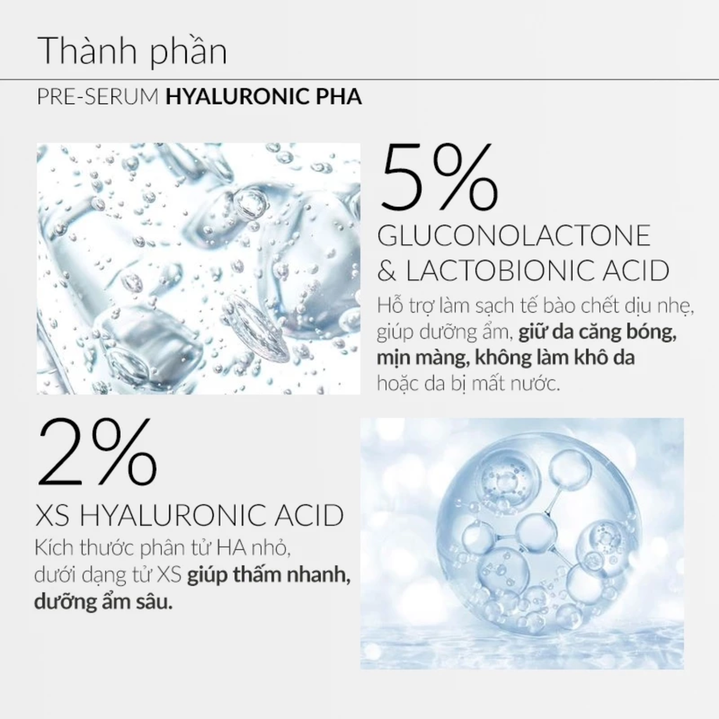 Tinh Chất Dưỡng Ẩm Da Giảm Nếp Nhăn Ekseption Hyaluronic PHA Mixlab Serum 75ml