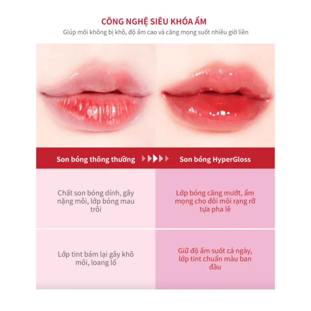 Son Bóng Merzy Bisous Glowy Gel Tint 4g