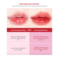 Son Bóng Merzy Bisous Glowy Gel Tint 4g