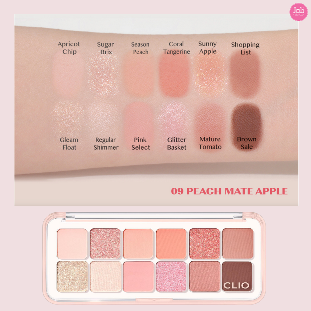 Bảng Phấn Mắt 12 Ô Clio Pro Eye Air Palette