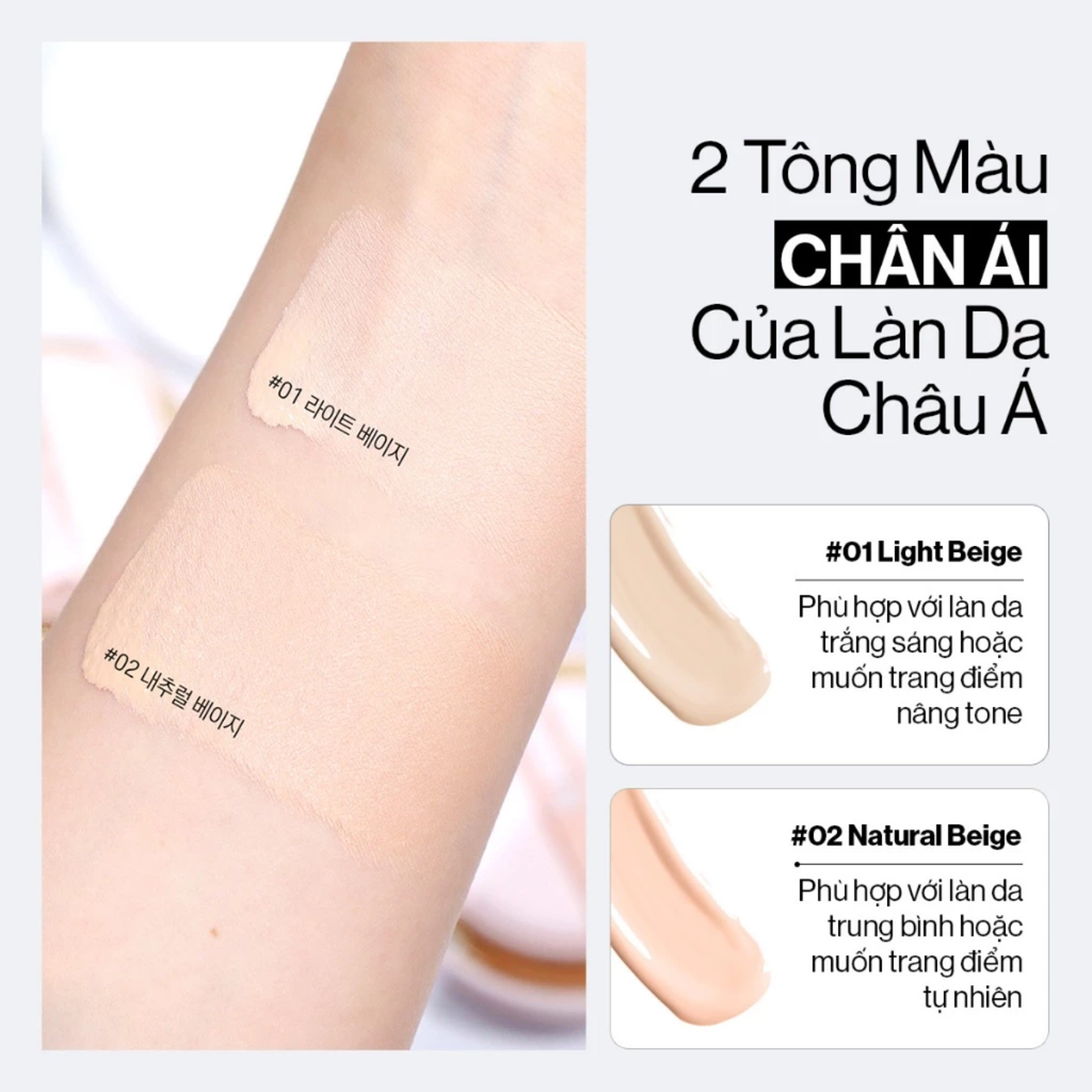 Phấn Nước Kiềm Dầu Glamrr Q Long Wear DD Cushion SPF50+ PA+++ 13g