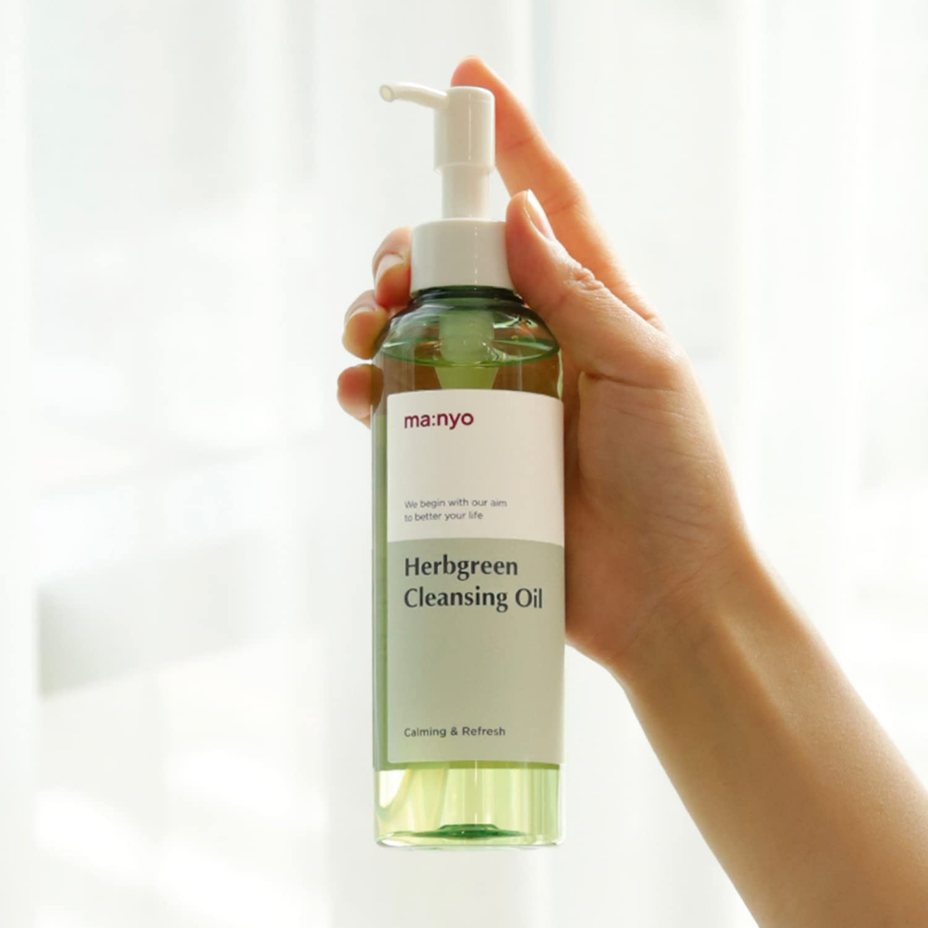 Dầu Tẩy Trang Thảo Mộc Dịu Nhẹ Manyo Herbgreen Cleansing Oil 200ml
