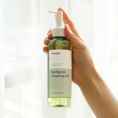 Dầu Tẩy Trang Thảo Mộc Dịu Nhẹ Manyo Herbgreen Cleansing Oil 200ml
