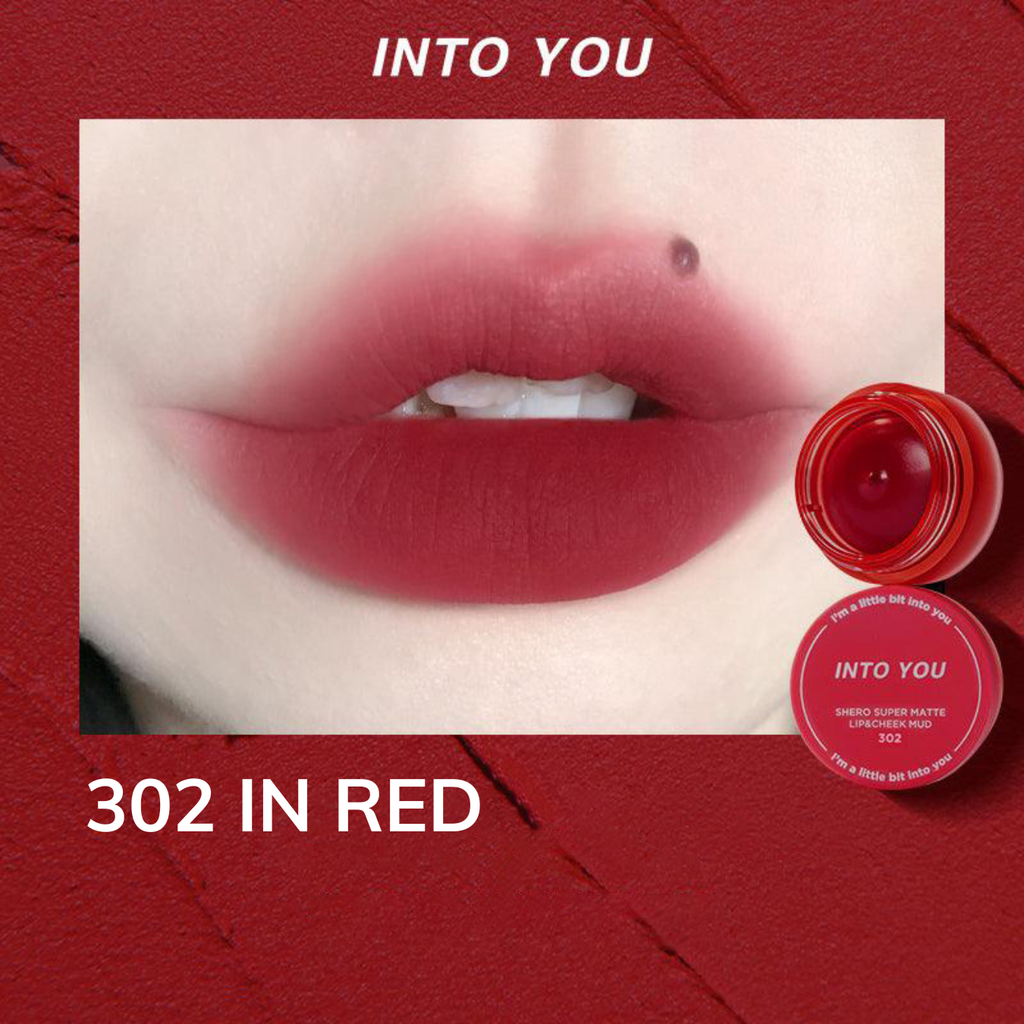 Son Môi Và Má Hồng Into You Shero Super Matte Lip & Cheek Mud 5g