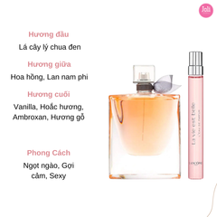 Nước Hoa Nữ Lancome La Vie Est Belle EDP 10ml
