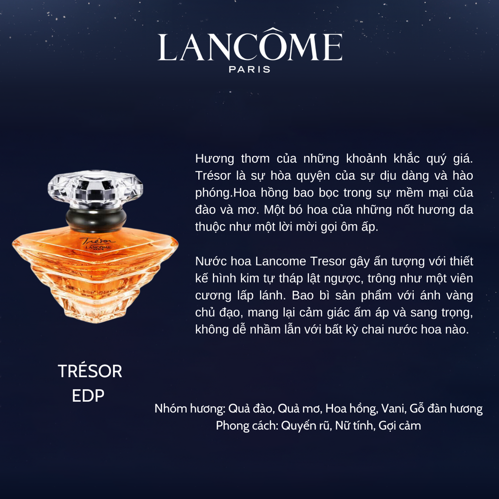 Set Nước Hoa Nữ Lancome EDP Mini 5 Món
