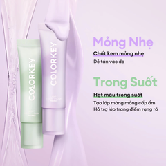 Kem Lót Trang Điểm Mỏng Nhẹ, Nâng Tông, Làm Đều Màu Da Colorkey Light Weight Polish Primer 30g