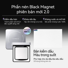 Phấn Phủ Dạng Nén Kiềm Dầu Carslan 2.0 Black Magnet Soft Focus Powder 8g