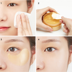 Mặt Nạ Mắt Kén Tằm Vàng Ngừa Lão Hóa Jmsolution Golden Cocoon Home Esthetic Eye Patch 90g