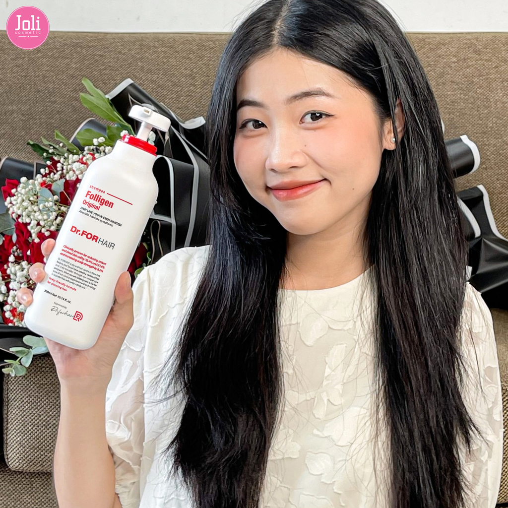 Dầu Gội Giảm Gãy Rụng Giúp Mọc Tóc Dr.FORHAIR Folligen Original Shampoo 300ml